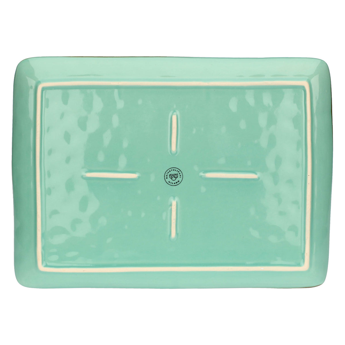 Concerto Aqua Green Rectangular Tray 36X26.5