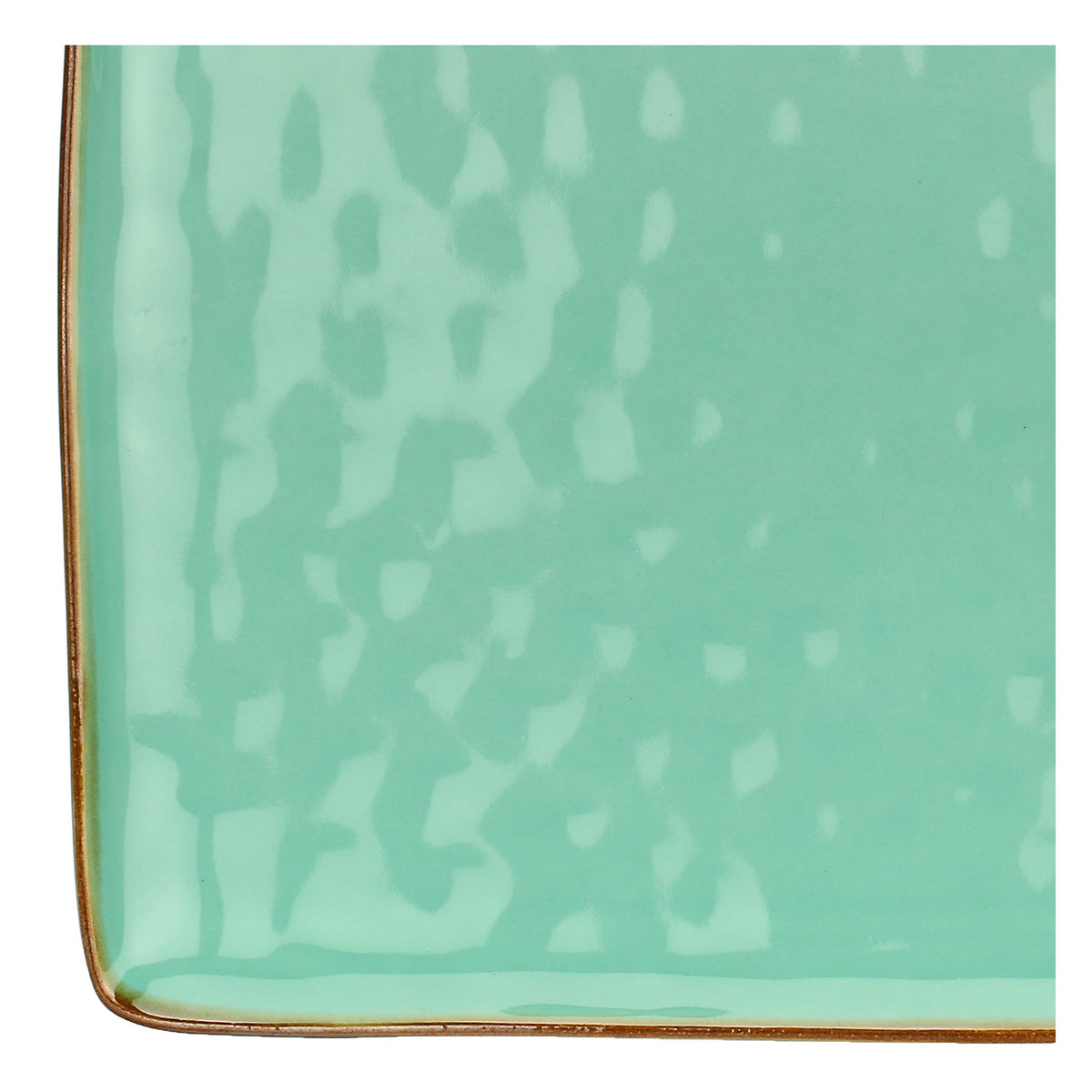 Concerto Aqua Green Rectangular Tray 36X26.5