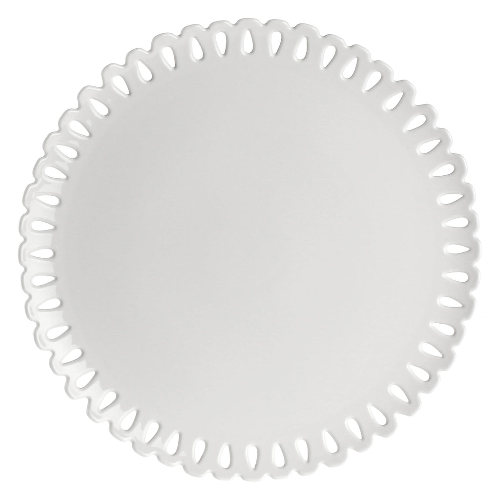 Giulietta Carved Cake Plate 34 cm