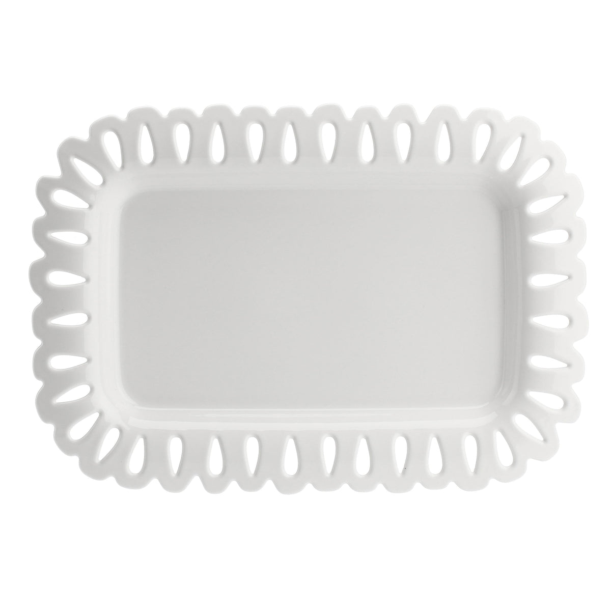 Giulietta Carved Rect Platter 31X22 cm