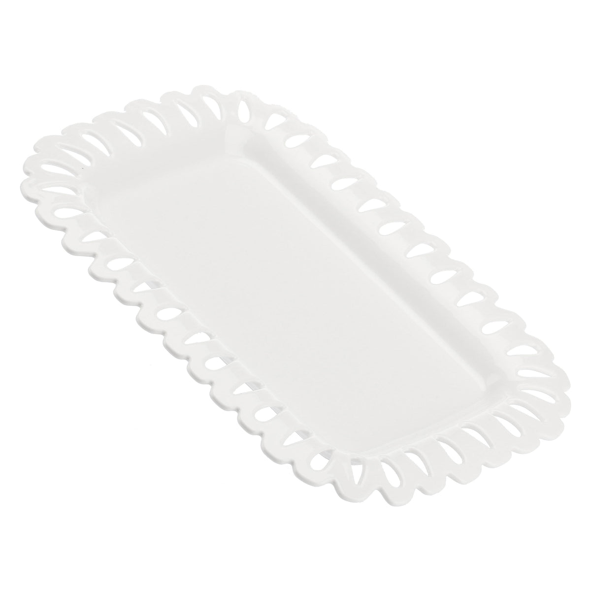 Giulietta Carved Rect Platter 31X22 cm