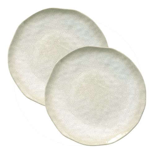 Atmosfera Taupe Set 2 Dinner Plates