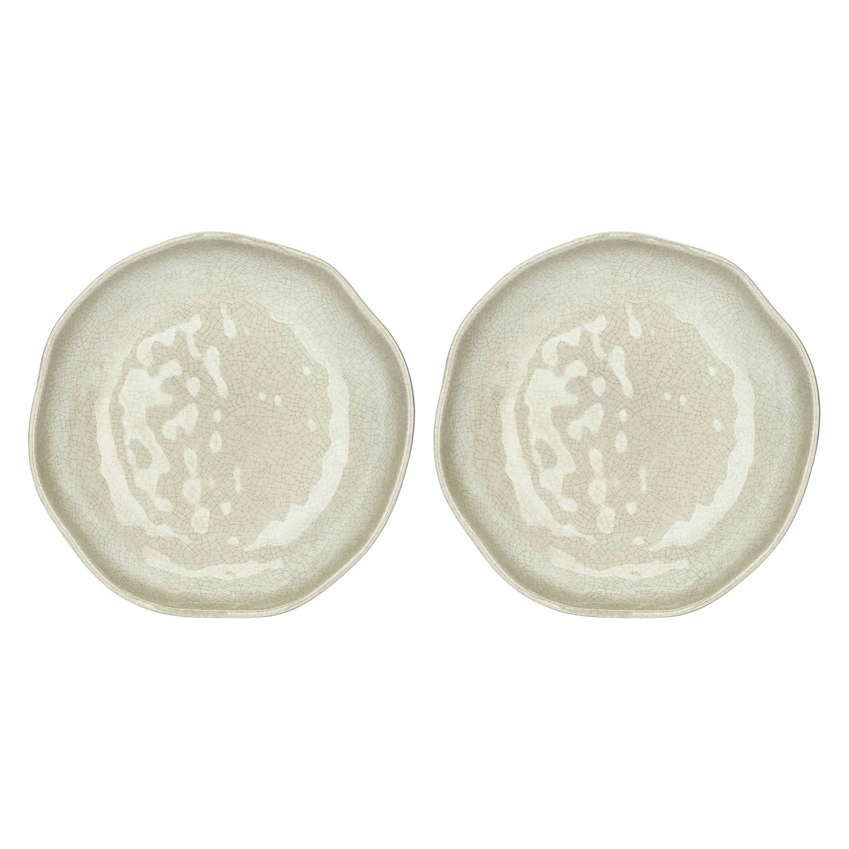 Atmosfera Taupe Set 2 Soup Plates