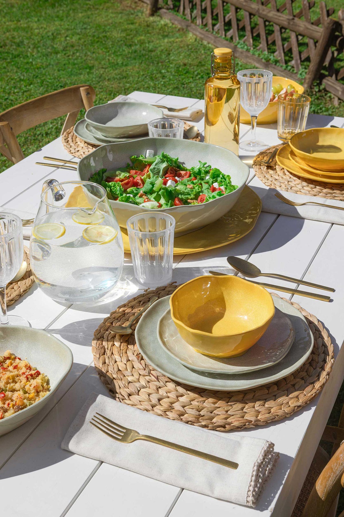 Atmosfera Taupe Salad Bowl 26 cm