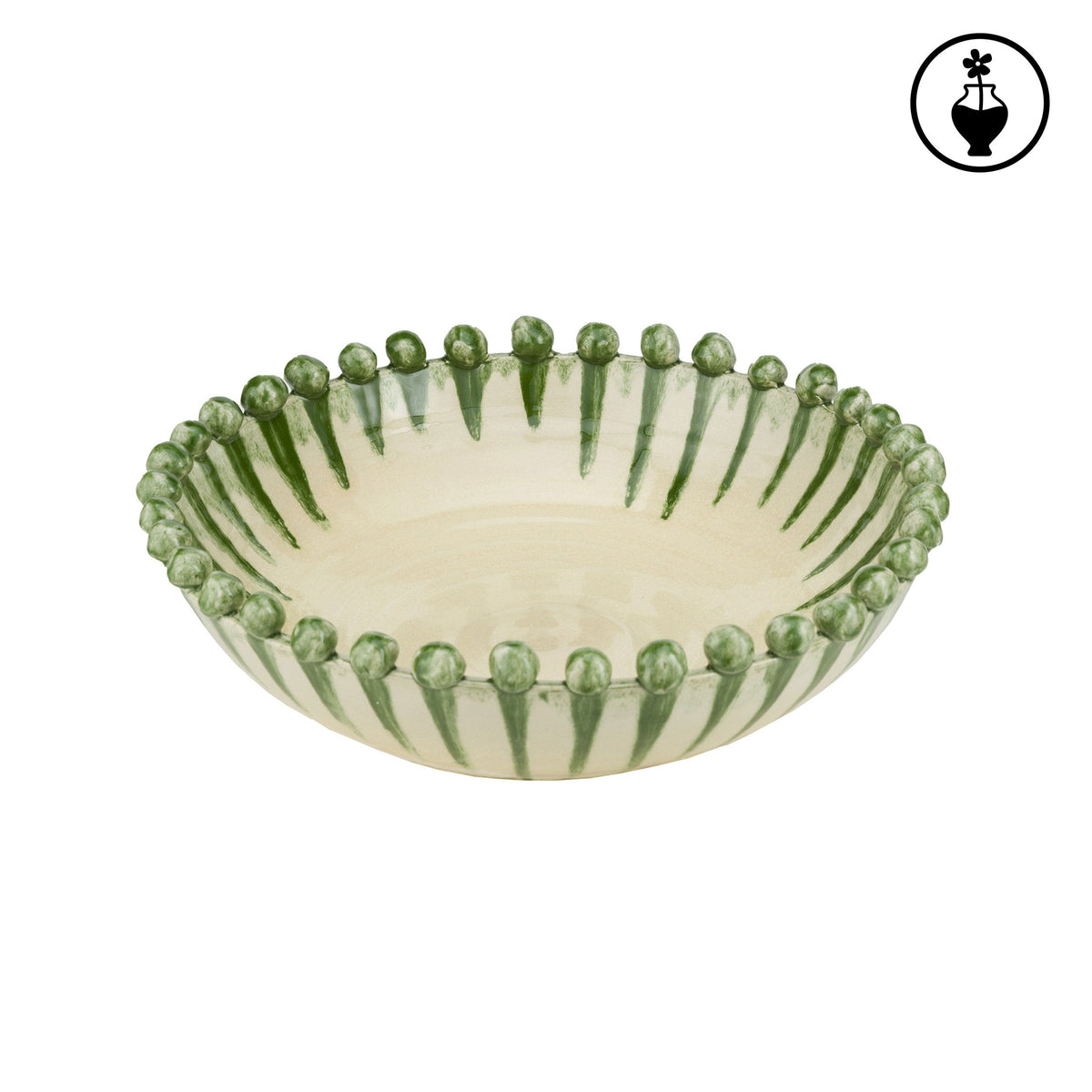 Reginaldo White Plant Saucer L