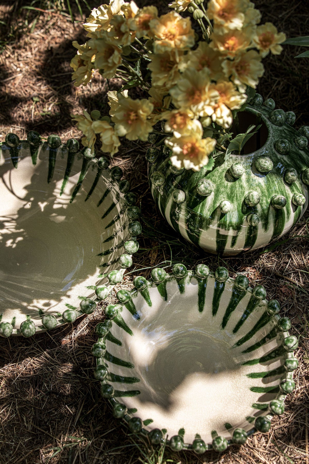 Reginaldo White Plant Saucer L
