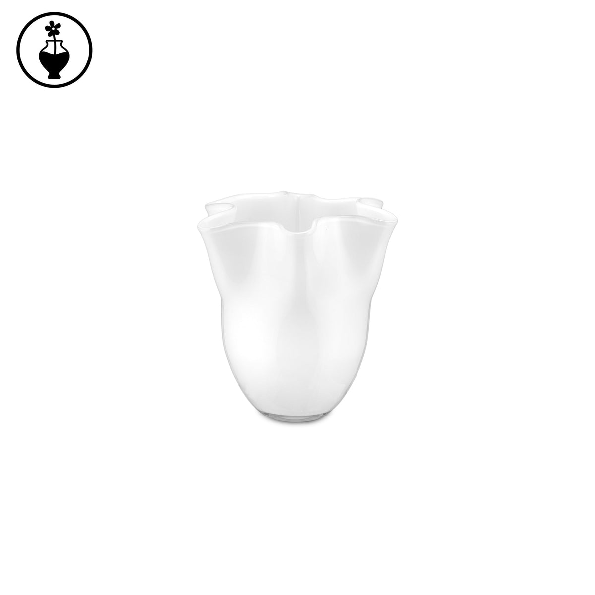 Tempo White Vase M