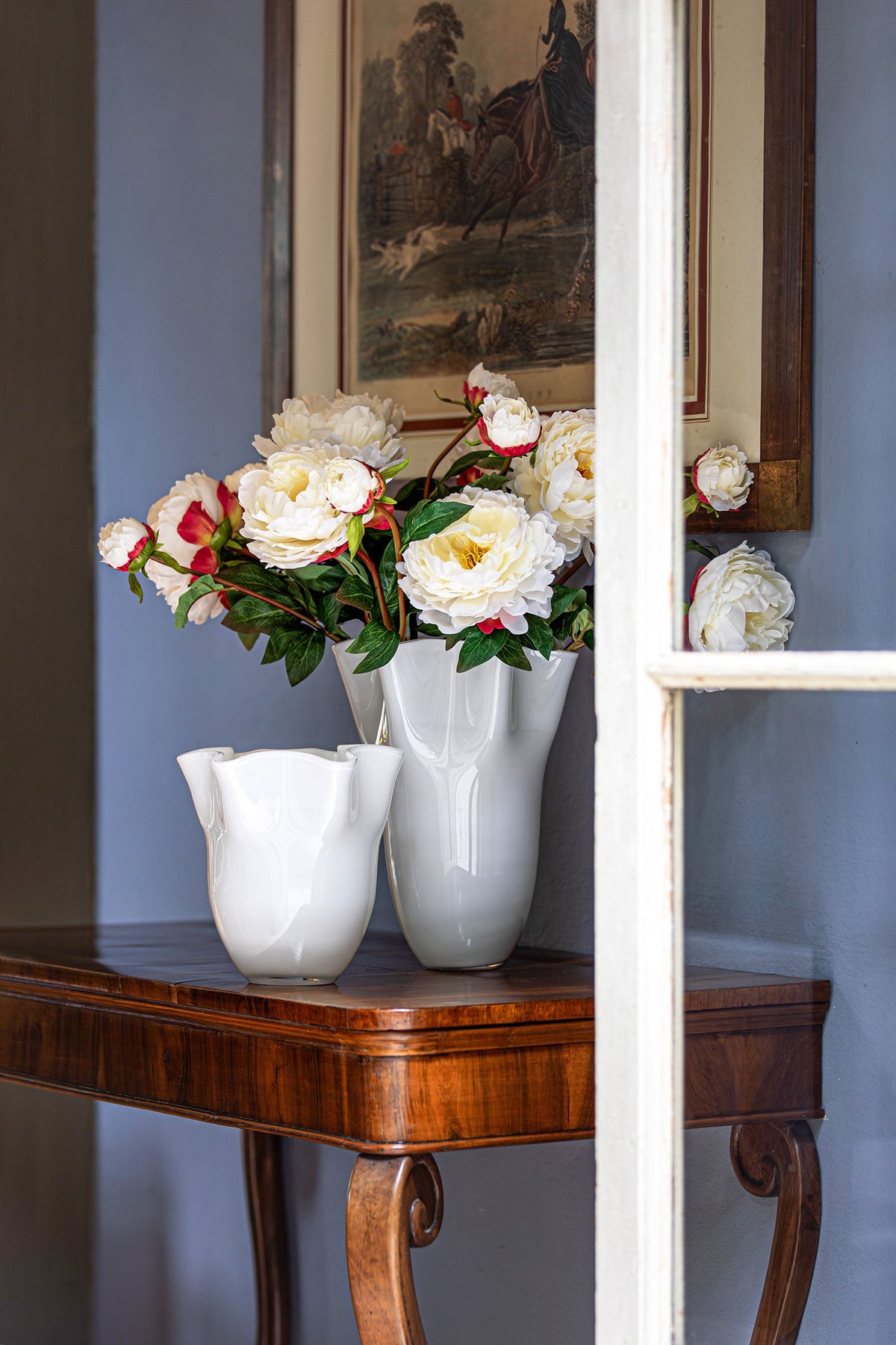 Tempo White Vase M