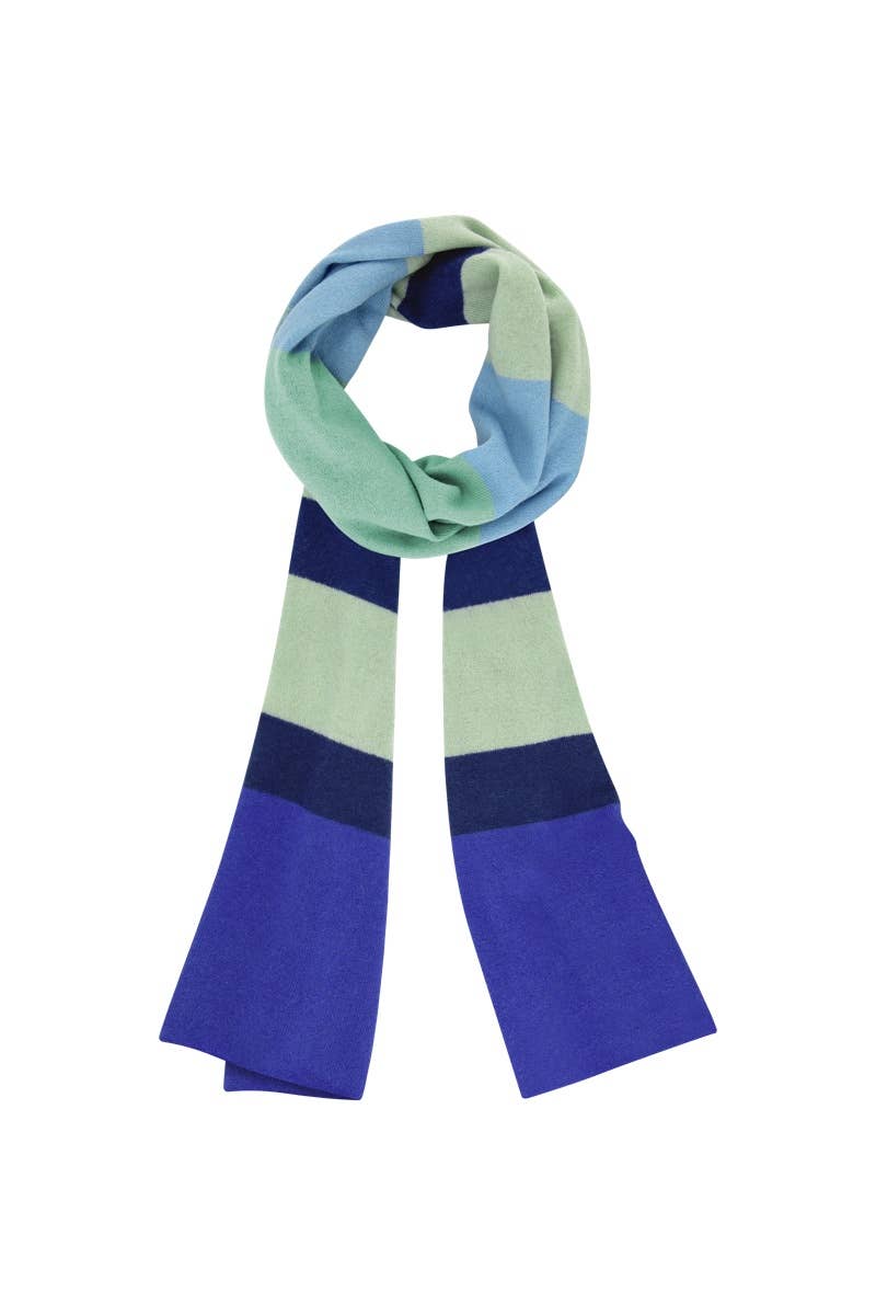 Wool and cashmere scarf 'Monviso'