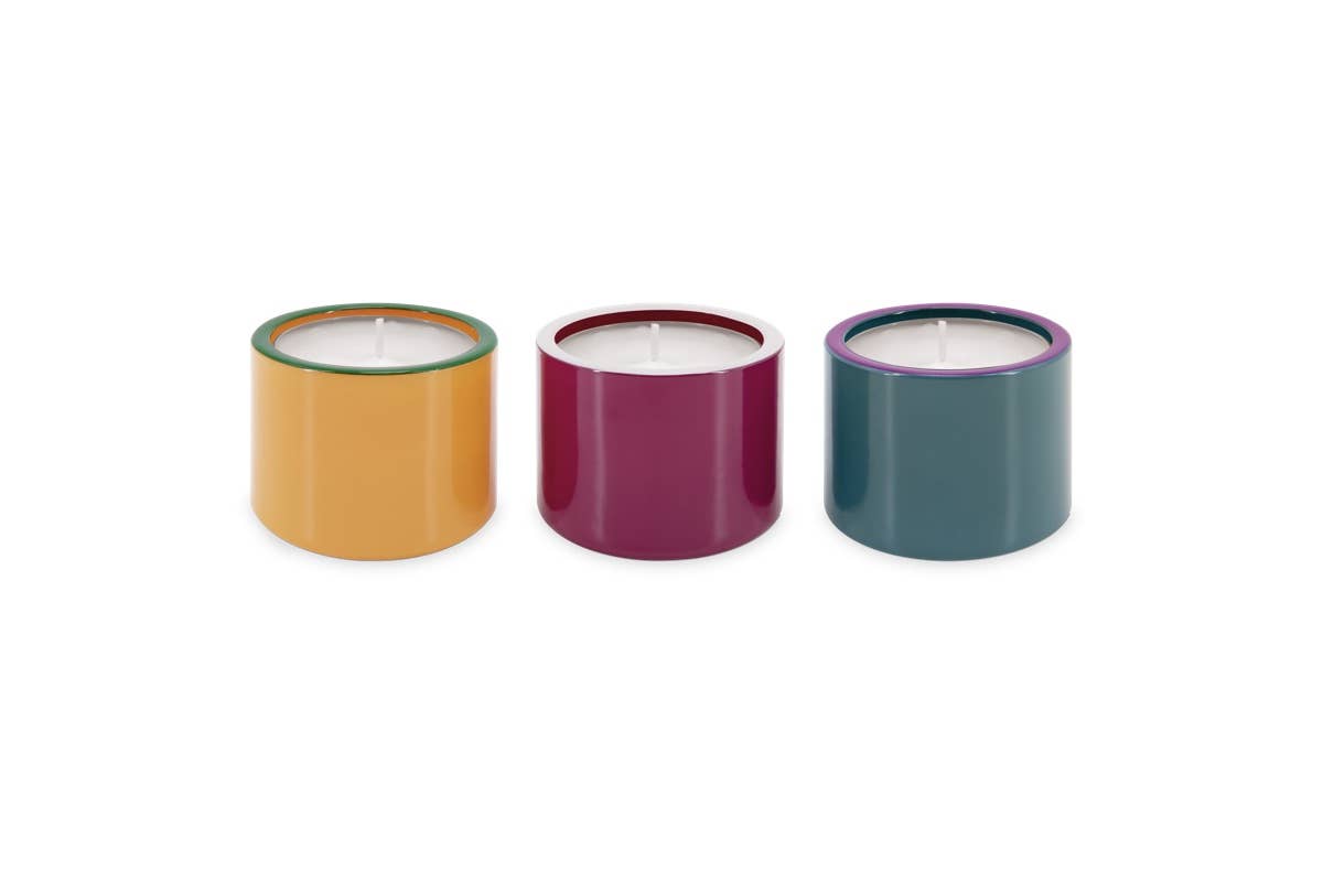 Glass lights 01, set of 3