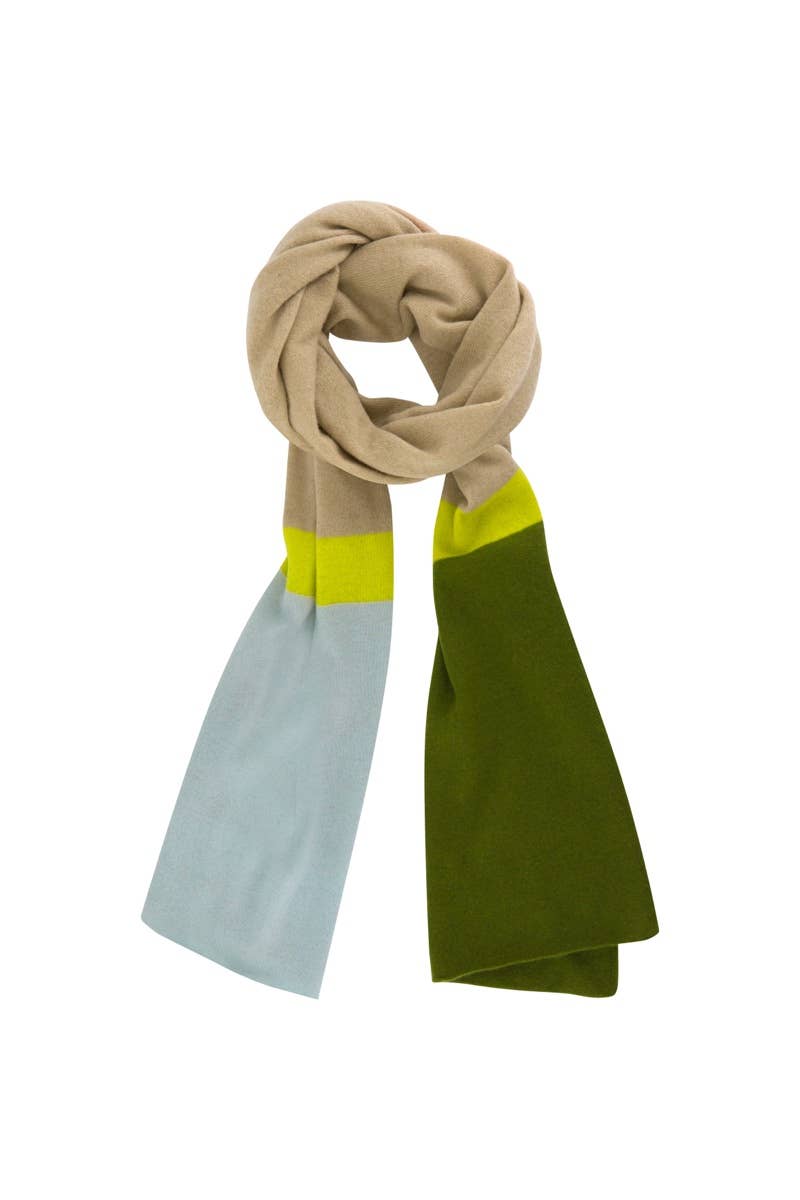Wool and cashmere scarf 'Andrin'