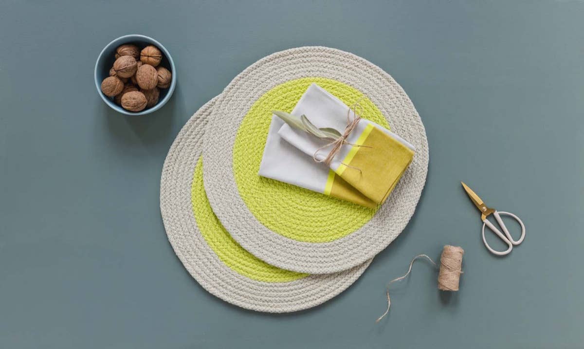 Placemats 'Lime', set of 2