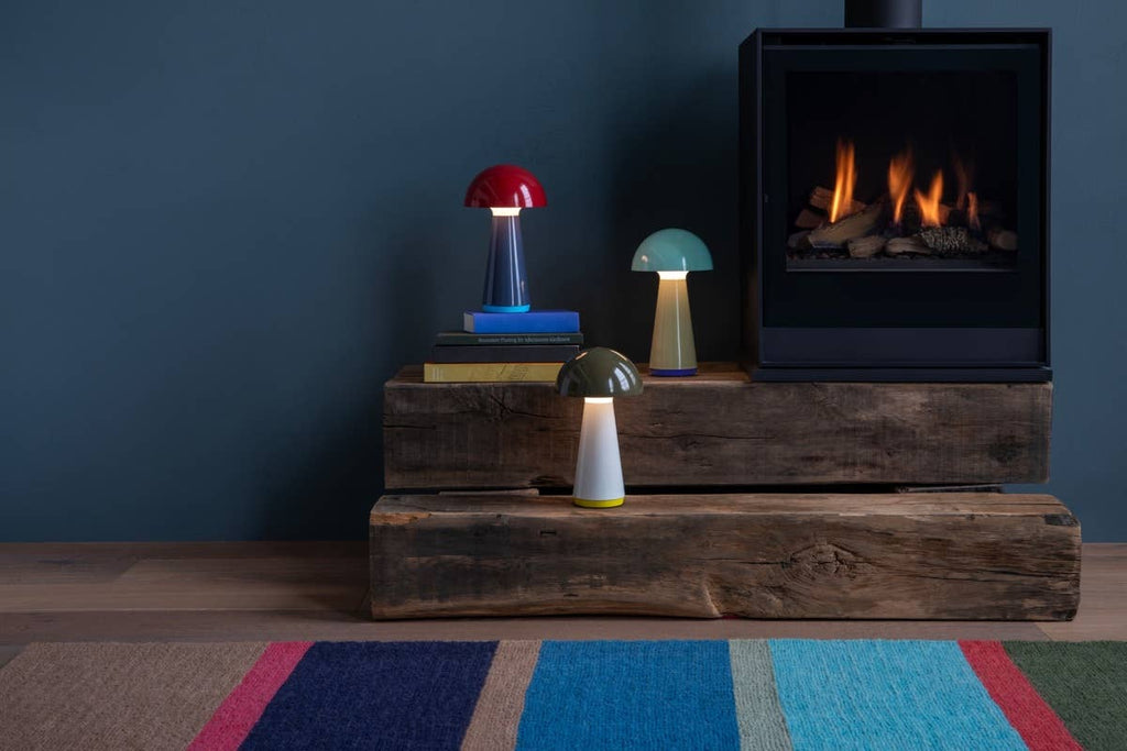 Table light 'Bob' red