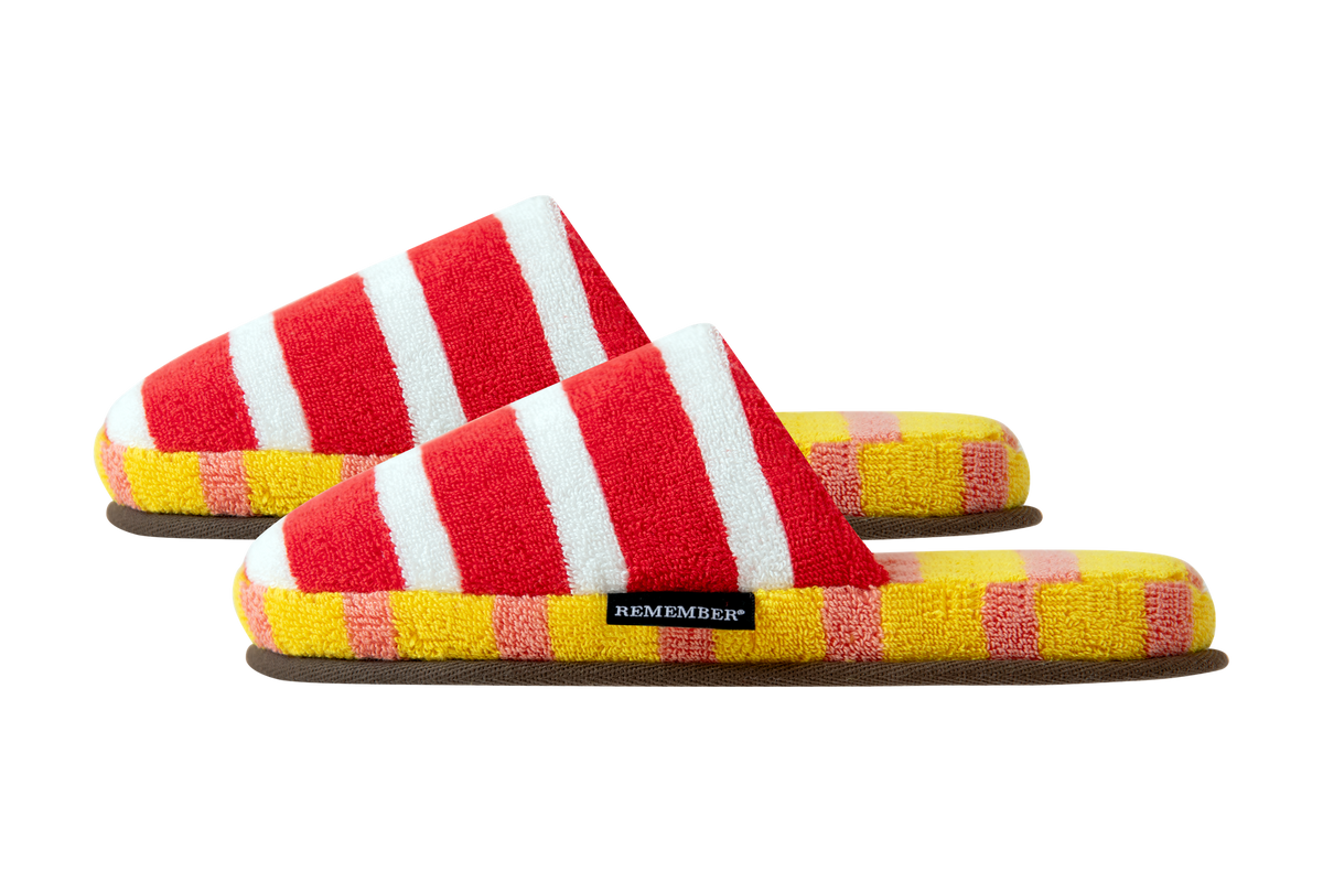 Slipper 'Mello' red, size 40-45