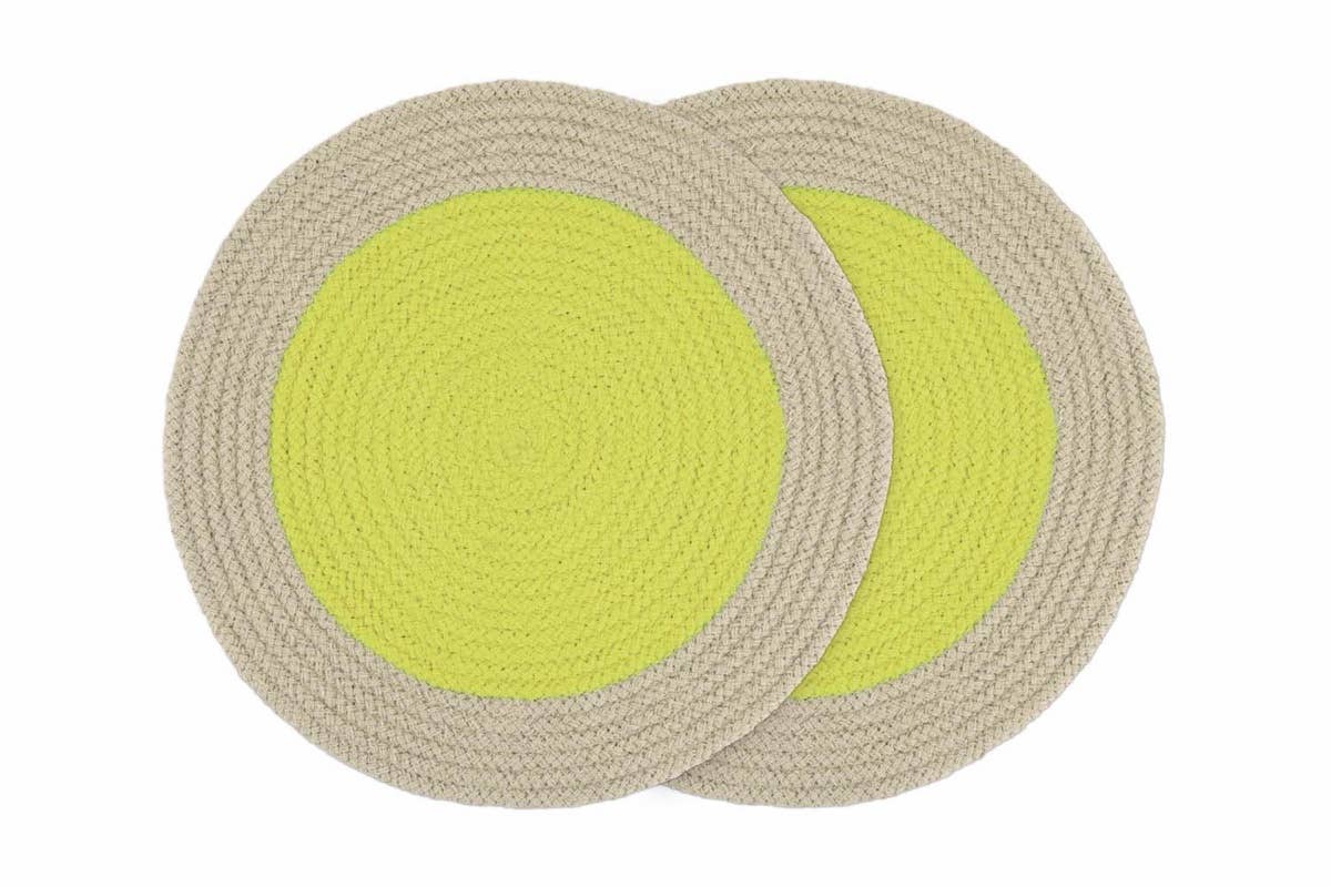 Placemats 'Lime', set of 2